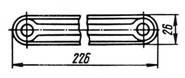 Рис.1. Схематическое изображение тяги 8КА.234.181