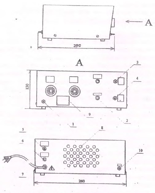 Схема конструкции осциллятора ОССД-33